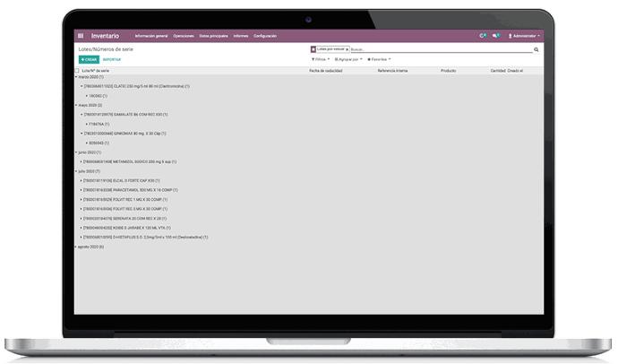 Odoo - Prueba 1 a tres columnas